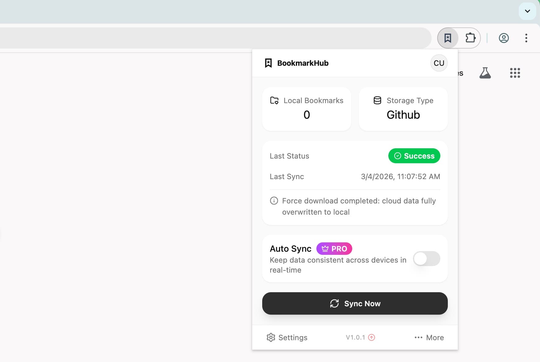 Step 3: Start Syncing